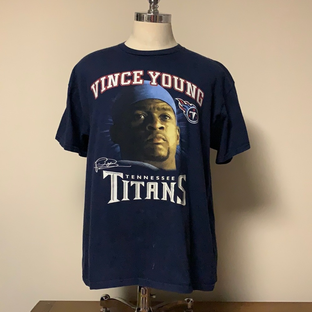 Vintage Vince Young Tennessee Titans Shirt
